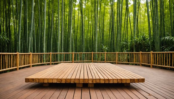Top 5 raisons d'adopter une terrasse en bambou dans votre jardin